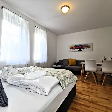 Appartement Bohnapartments Steigerwald - In Der Stadt - Vollausstattung - Wlan - Gratis Parkplaetze